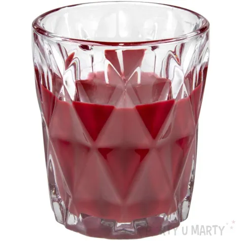 swieca zapachowa w szkle winter spices karbowana bolsius 98x83 mm