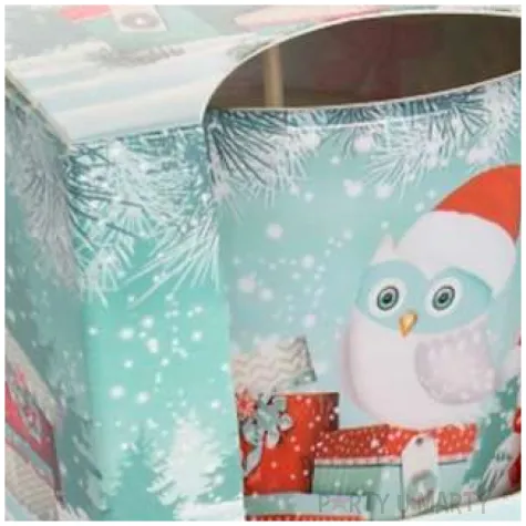 swieca zapachowa w szkle zimowe sowy winter stories bartek candles 80 90 mm