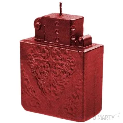 swieca zapalniczka zippo czerwona candellana