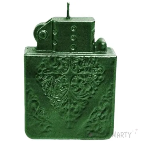 swieca zapalniczka zippo zielona candellana