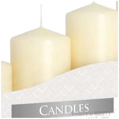 swiece pienkowe classic kremowe aura mix 4 szt