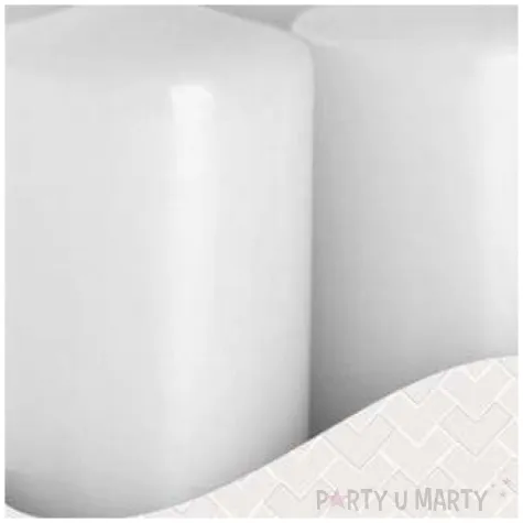 swiece pienkowe wotywna biala bispol 80 38 mm 4 szt