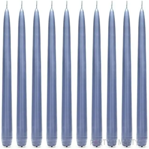 swieczka classic pastel 24 cm granatowa 10 szt