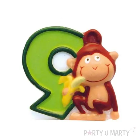 swieczka cyferka safari nr 9 1 szt