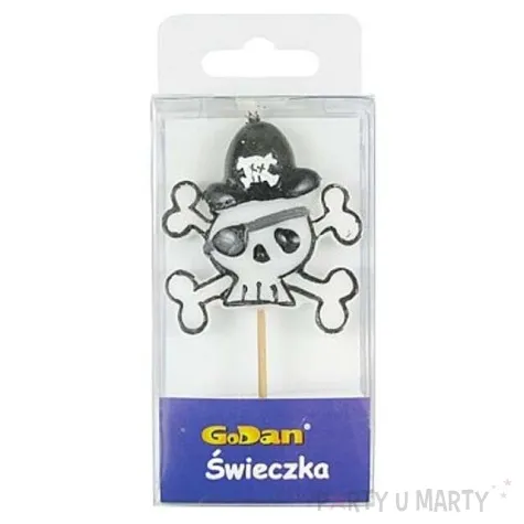 swieczka czaszka