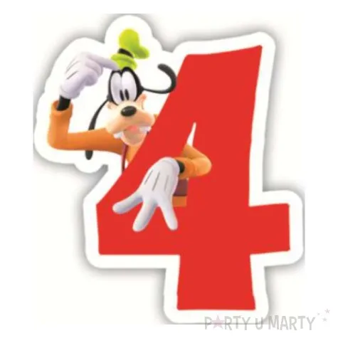 swieczka disney goofy 4 procos