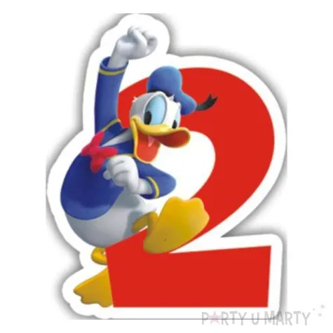 swieczka disney kaczor donald 2 procos