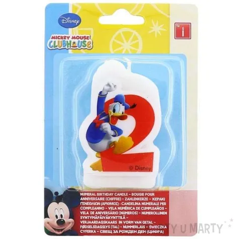 swieczka disney kaczor donald 2 procos
