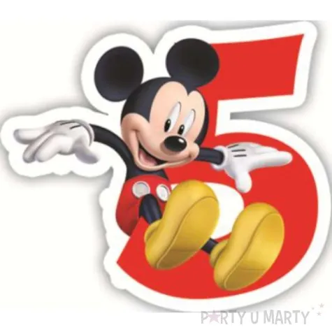 swieczka disney mickey 5 procos
