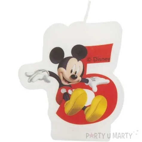 swieczka disney mickey 5 procos