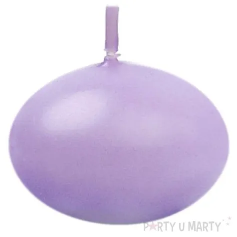 swieczka dysk plywajacy wrzosowa partydeco 40 mm 50 szt