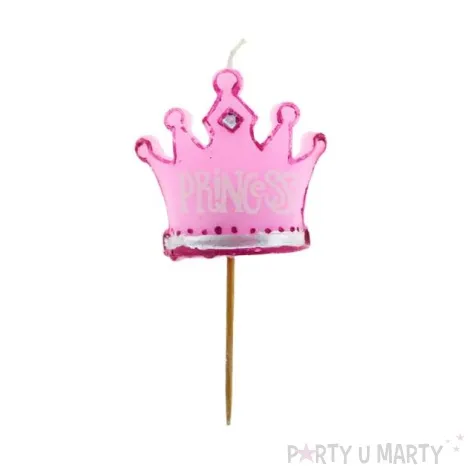 swieczka korona princess