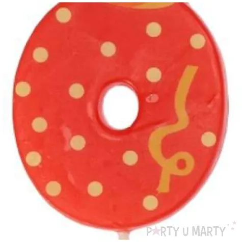 swieczka na tort cyfra 0 broadway ravi czerwona