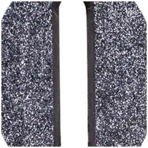 swieczka na tort cyfra 0 czarna brokatowa givi 9 5 cm