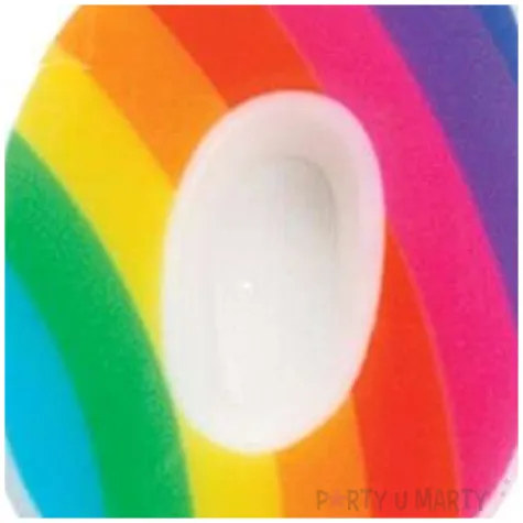 swieczka na tort cyfra 0 iskrzaca teczowa givi 9 5 cm