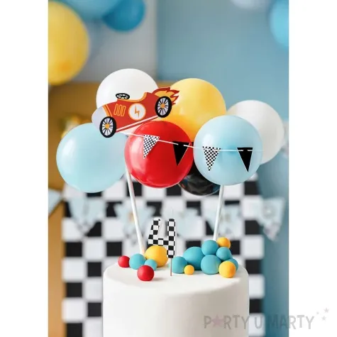 swieczka na tort cyfra 4 szachownica partydeco 5 5 cm