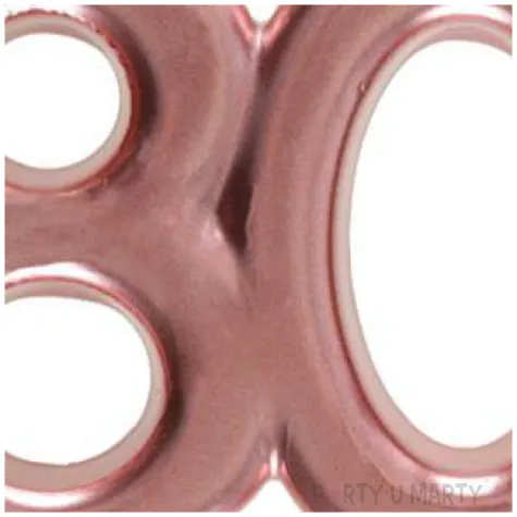 swieczka na tort cyfra 80 rozowe zloto santex 9 cm