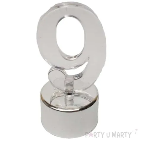 swieczka na tort cyfra led 9 top ten