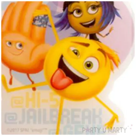 swieczka na tort emoji dekora 7 5 cm