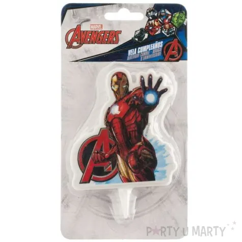 swieczka na tort iron man avengers dekora 7 5 cm