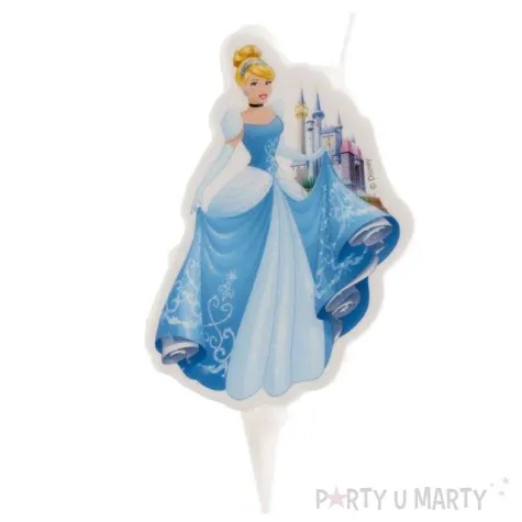 swieczka na tort kopciuszek dekora 7 5 cm