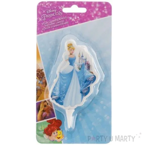 swieczka na tort kopciuszek dekora 7 5 cm