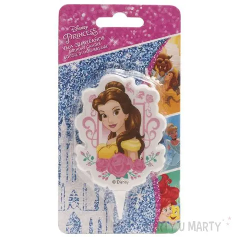 swieczka na tort ksiezniczka bella dekora