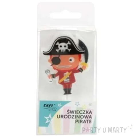 swieczka na tort maly pirat ravi