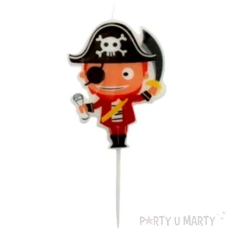 swieczka na tort maly pirat ravi