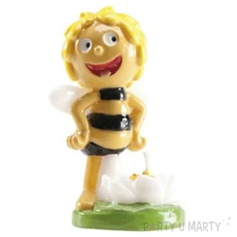 swieczka na tort pszczolka maja 3d dekora 8 cm