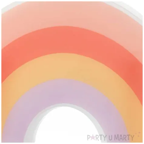 swieczka na tort tecza partydeco 4 5 cm