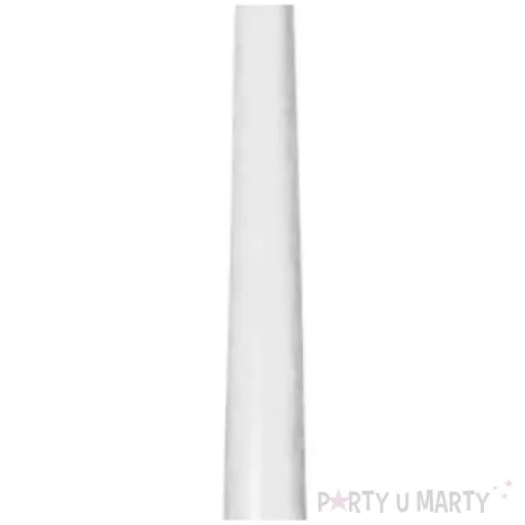 swieczka stozkowa classic biala bispol