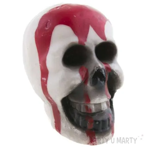 swieczka straszna czaszka funnyfashion 10 cm