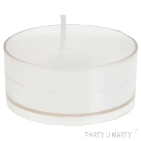 swieczka tealight biala santex 4 szt