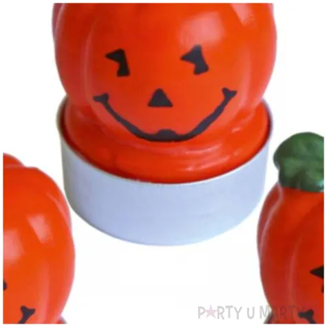 swieczka usmiechniete dynie amscan 5 5 cm 3 szt