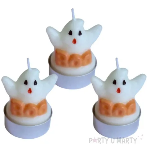 swieczka usmiechniety duszek boo amscan 55 mm 3 szt