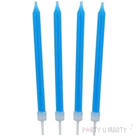 swieczki classic niebieskie godan 10 szt