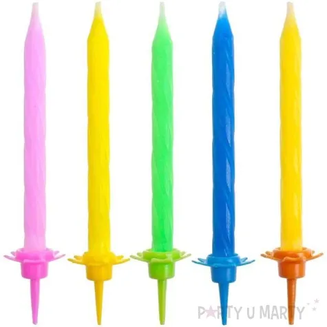 swieczki classic proste mix godan 6 cm 24 szt