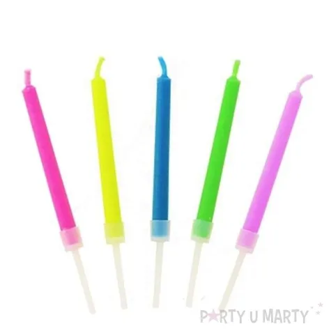 swieczki kolorowe plomienie 5 szt
