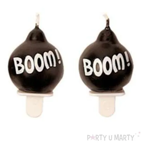 swieczki na tort bomby givi 4 szt