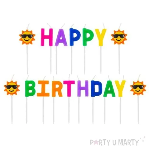 swieczki na tort happy birthday godan mix