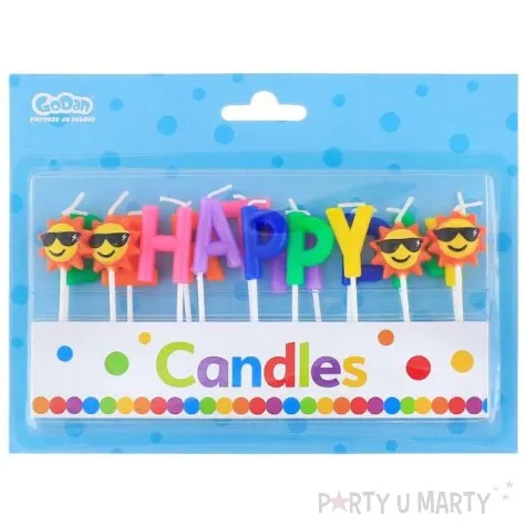 swieczki na tort happy birthday godan mix