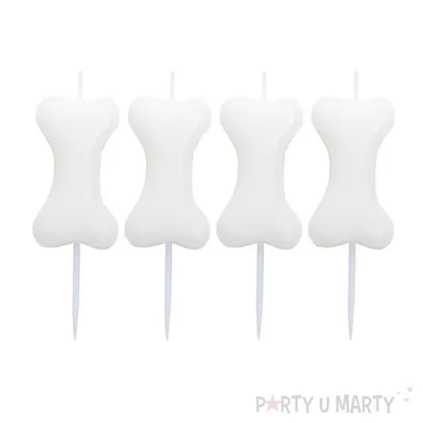 swieczki na tort kosci givi 4 szt