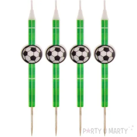 swieczki na tort pilka nozna arpex 4 szt