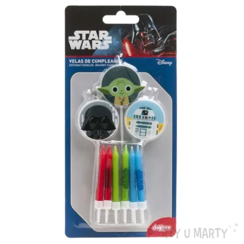 swieczki na tort star wars dekora 9 szt