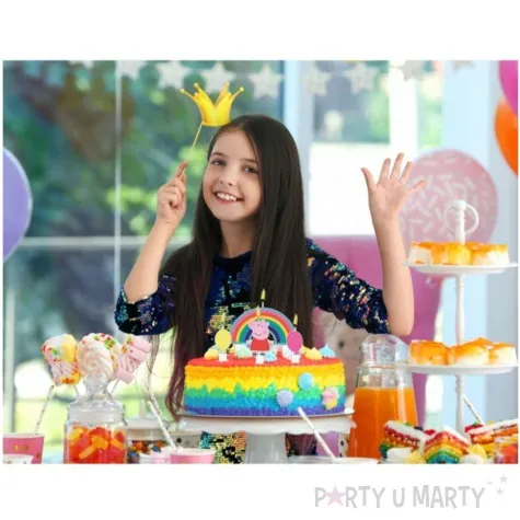 swieczki na tort swinka peppa amscan 4szt