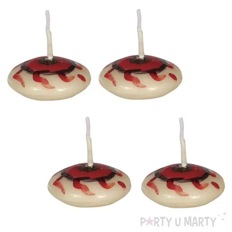 swieczki oczy plywajace guirca 50 mm 4 szt