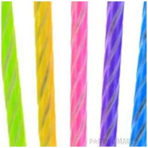 swieczki paski mix godan 6 cm 10 szt