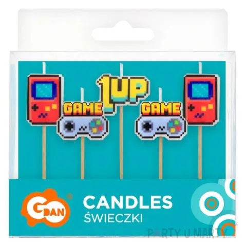 swieczki pikery game on godan 7 cm 5 szt