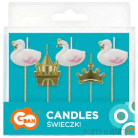 swieczki pikery labedzie godan 5 szt